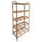 Mid-Century Modern Bamboo Bookcase or Etagere, Italy, 1960s, Image 1