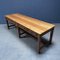 Grande Table Vintage en Tissu, 1880s 5