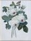 Piastrella in porcellana dipinta a mano con decorazione floreale, anni '90, Immagine 2