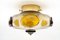 Mid-Century Hand Blown Space Age Ceiling Lamp, 1960s, Image 1