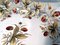 Goofus Enameled Glass Bowl with Strawberries and Gilded Leafs Decor, 1890s 11