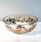 Goofus Enameled Glass Bowl with Strawberries and Gilded Leafs Decor, 1890s 2