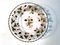 Goofus Enameled Glass Bowl with Strawberries and Gilded Leafs Decor, 1890s 1