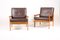 Vintage Capella Lounge Chairs by Illum Wikkelsø for Eilersen, Set of 2, Image 3