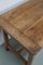 Antique 19th Century French Rustic Elm Farmhouse Dining Table 14