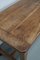 Antique 19th Century French Rustic Elm Farmhouse Dining Table 13