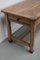Antique 19th Century French Rustic Elm Farmhouse Dining Table 12