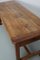 Antique 19th Century French Rustic Elm Farmhouse Dining Table 17