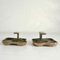 Architectural Bronze Square Push Pull Door Handles with Letterbox, 1970s, Set of 2 10