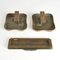 Architectural Bronze Square Push Pull Door Handles with Letterbox, 1970s, Set of 2 8