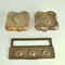 Architectural Bronze Square Push Pull Door Handles with Letterbox, 1970s, Set of 2 11