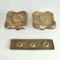 Architectural Bronze Square Push Pull Door Handles with Letterbox, 1970s, Set of 2 2