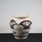 Terracotta Vase Painted with Black and Red Graphic Decorations, 1980 6