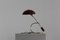 Table Lamp in Brass and Red Lacquered Aluminum from Arredoluce, 1950s, Image 2