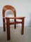 Arcadia Chairs in Curved Wood and Straw attributed to A. Caraceni for Tagliabue, 1970, Set of 6, Image 13