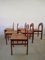 Arcadia Chairs in Curved Wood and Straw attributed to A. Caraceni for Tagliabue, 1970, Set of 6, Image 9