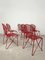 Postmodern Outdoor Chairs attributed to Oscar Tusquets Blanca for Aleph-Driade, 1980s, Set of 6 4