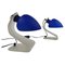 Postmodern Nightstand Table Lamps in Murano Glass attributed to De Majo, 1980s, Set of 2 1