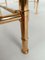 Mid-Century Italian Nesting Tables in Brass, Faux Bamboo and Fumè Mirrored Glass, 1970, Set of 2, Image 13