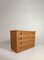 Italian Chest of Drawers with Mirror in Bamboo Wicker & Brass attributed to Dal Vera, 1970s 14