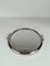 Art Deco Mirrored Round Tray in Chromed Metal, Italy, 1930s 9