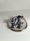 Art Deco Mirrored Round Tray in Chromed Metal, Italy, 1930s 3