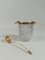 Vintage Rococo Style Ice Bucket in Cut Crystal with Gilded Metal Shells, 1970s, Set of 2 6