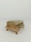 Italian Rectangular Green Onyx Marble Box with Gilded Feet, 1950s 7