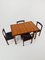 Mid-Centruy Teak Dining Table and Chairs by Pippo for Asko, 1960s, Set of 5, Image 5