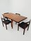 Mid-Centruy Teak Dining Table and Chairs by Pippo for Asko, 1960s, Set of 5, Image 2