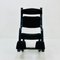 Mid-Century Black Fabric Gravity Rocking Lounge Chair by Peter Opsvik for Stokke, 1980s 6