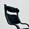 Mid-Century Black Fabric Gravity Rocking Lounge Chair by Peter Opsvik for Stokke, 1980s 7