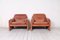 Vintage DS61 Armchairs & Ottoman from de Sede, 1970s, Set of 3 1