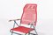 Mid-Century Italian Foldable Spagetthi Deck Chair by Roberto Gatti, Image 8