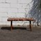 Vintage French Brutalist Rectangular Elm Tree Trunk Coffee Table, 1950s 3