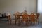 Sillas de comedor escandinavas modernas de pino, Suecia, años 60. Juego de 6, Imagen 8
