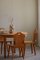 Sillas de comedor escandinavas modernas de pino, Suecia, años 60. Juego de 6, Imagen 9
