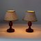 Lampade da tavolo, Ex Cecoslovacchia, anni '60, set di 2, Immagine 2