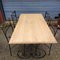 Wrought Iron French Garden Set Table with Chairs, Set of 5 3