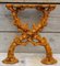 Art Nouveau Cast Iron Bench Legs for Garden or Park Bench, Set of 2 5