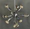Lampadario Sputnik di Drupol, anni '60, Immagine 2