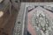 Vintage Turkish Pink Rug with Geometric Motifs, 1960s 7