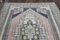 Vintage Turkish Pink Rug with Geometric Motifs, 1960s 4