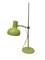 Lampada da tavolo Mid-Century verde, anni '70, Immagine 1