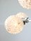 Lampadario Mid-Century a otto braccia in metallo cromato e cristallo, Italia, anni '60, Immagine 5