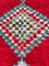 Tappeto vintage fatto a mano in Boucherouite, Marocco, anni '80, Immagine 9