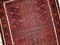 Antiker Handgemachter Afghanischer Baluch Teppich, 1900er 3