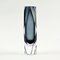 Mid-Century Sommerso Vase aus Muranoglas von Flavio Poli für Alessandro Mandruzzato, 1970er 3