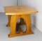 Art Nouveau Style Oak Side Table, France, 1960 4