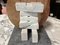 Ivan Avoscan, Kinetic Sculpture, 1970, Carrara Marble and Burgundy Stone 1
